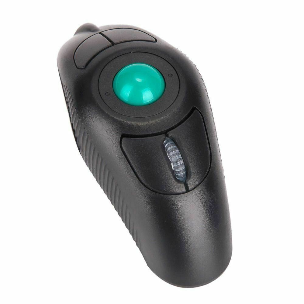 Wireless Handheld Trackball Mouse with Laser Pointer