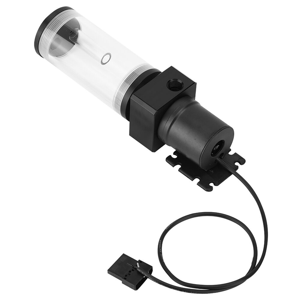 Premium Acrylic DIY Water Cooling Cylinder Reservoir with 19W Pump