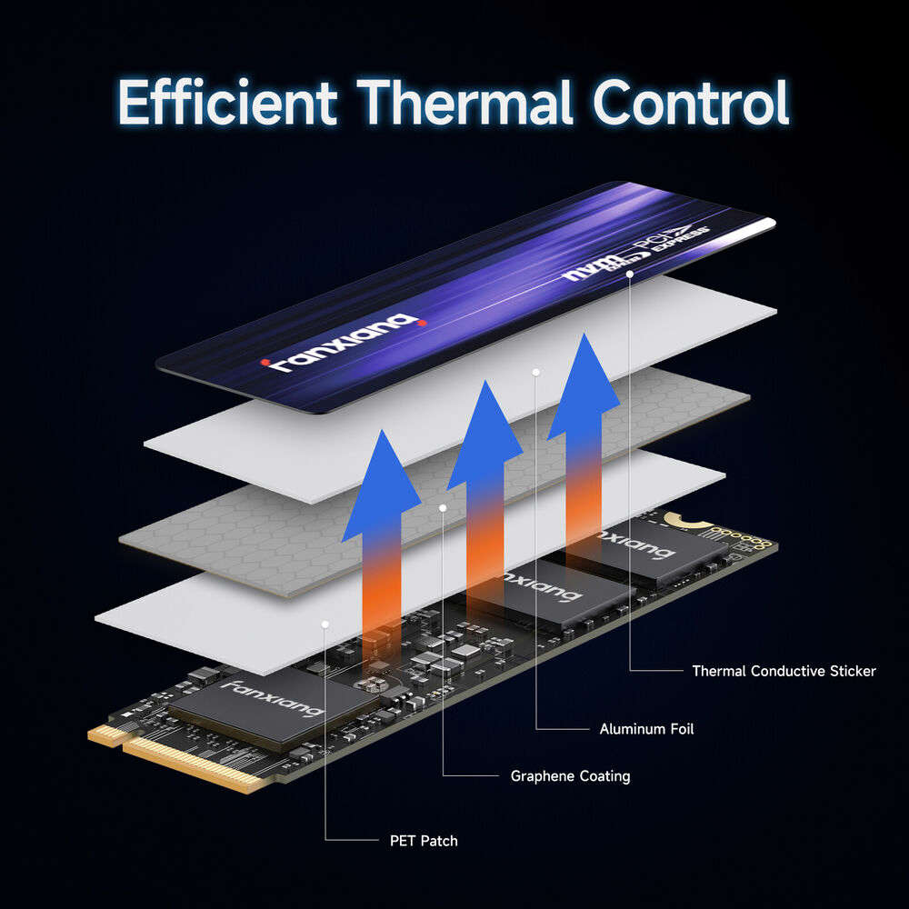 Fanxiang PS5 SSD - High-Speed 1TB, 2TB, 4TB M.2 NVMe PCIe 4.0 Drives