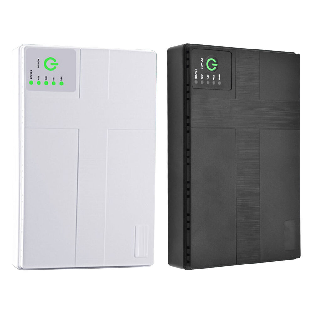 10400mAh Mini UPS Battery Backup for Security Cameras and WiFi Devices