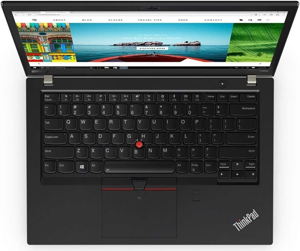 Lenovo ThinkPad T480 Laptop - 14" FHD, i5-8350U, 16GB RAM, 512GB NVMe SSD