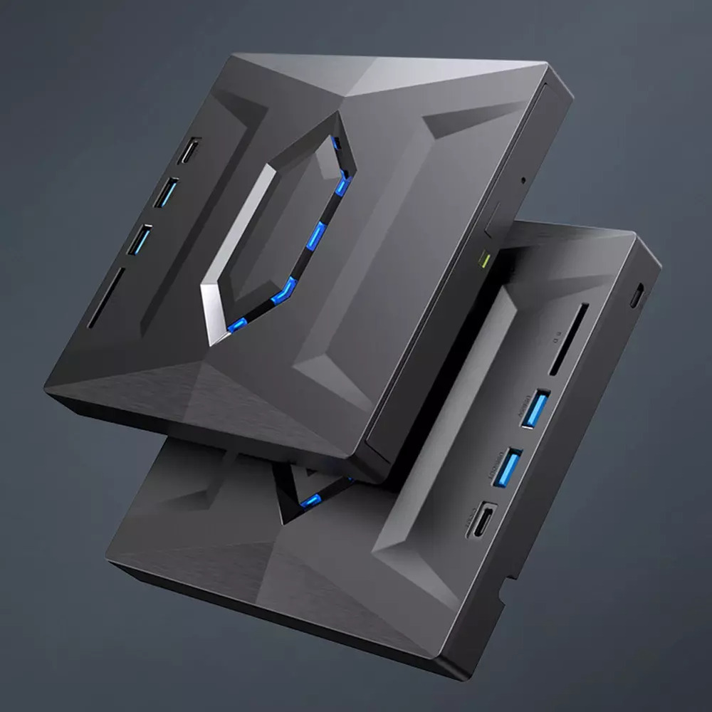 High-Speed External CD/DVD Drive with USB 3.0 for Windows PCs