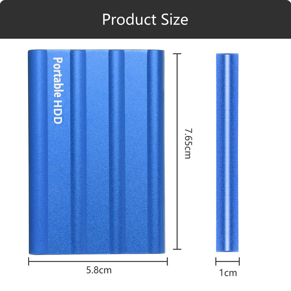 High-Capacity USB External Hard Drive - Easy Storage Solution