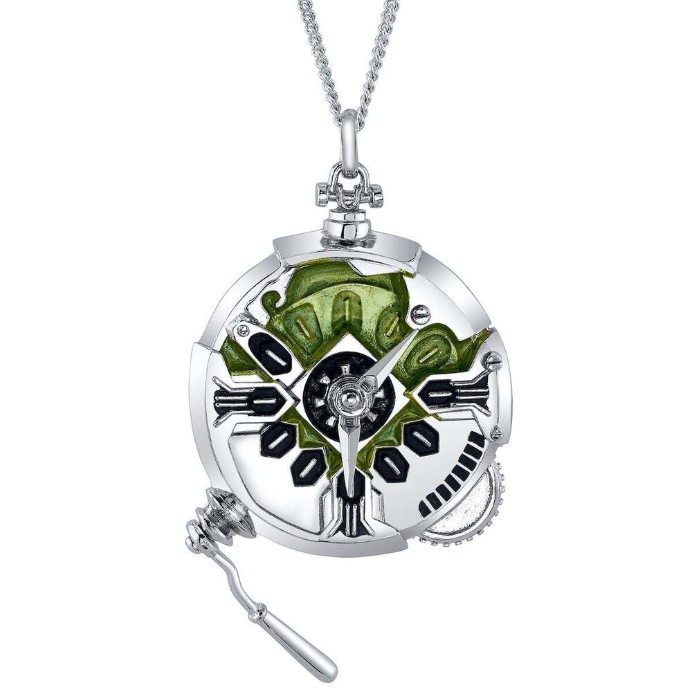Ekko Stopwatch Figurines Pendant Necklace from League of Legends Arcane