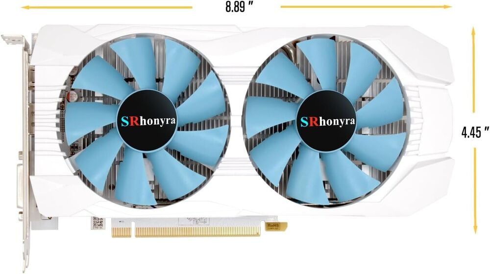RX 590 GME 8GB GDDR5 Graphics Card - High-Performance Gaming Solution
