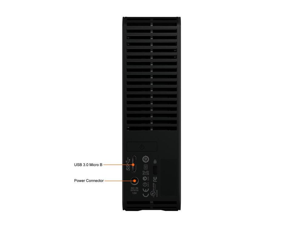 WD 20TB Elements Desktop External Hard Drive - High-Capacity Storage