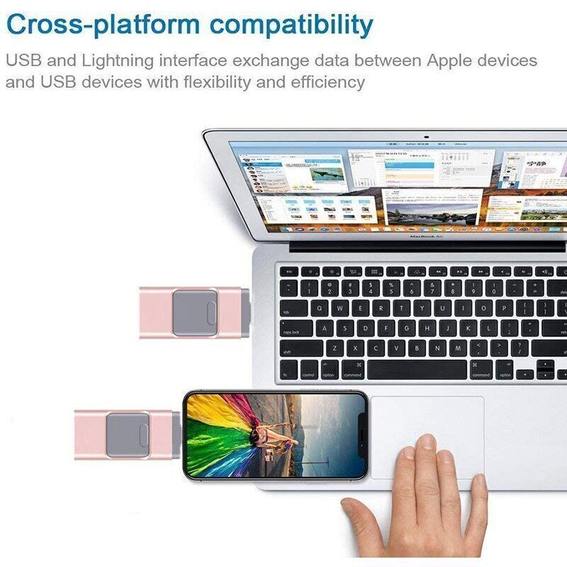 4in1 USB 3.0 Flash Drive - High Capacity Storage for Multiple Devices