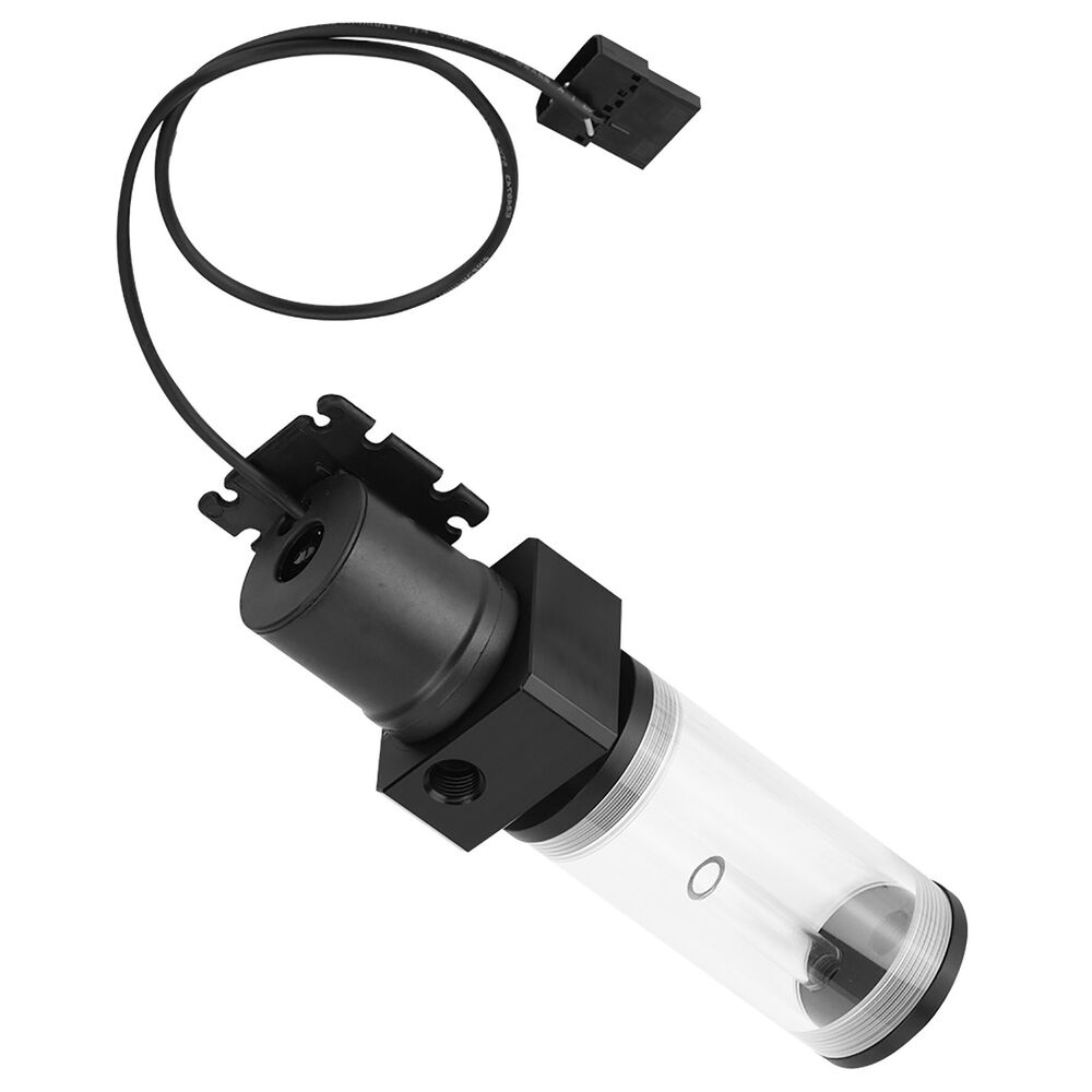 Premium Acrylic DIY Water Cooling Cylinder Reservoir with 19W Pump