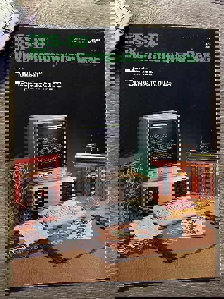Vintage Micro Computer News Radio Shack Magazine Collection 1981-1984