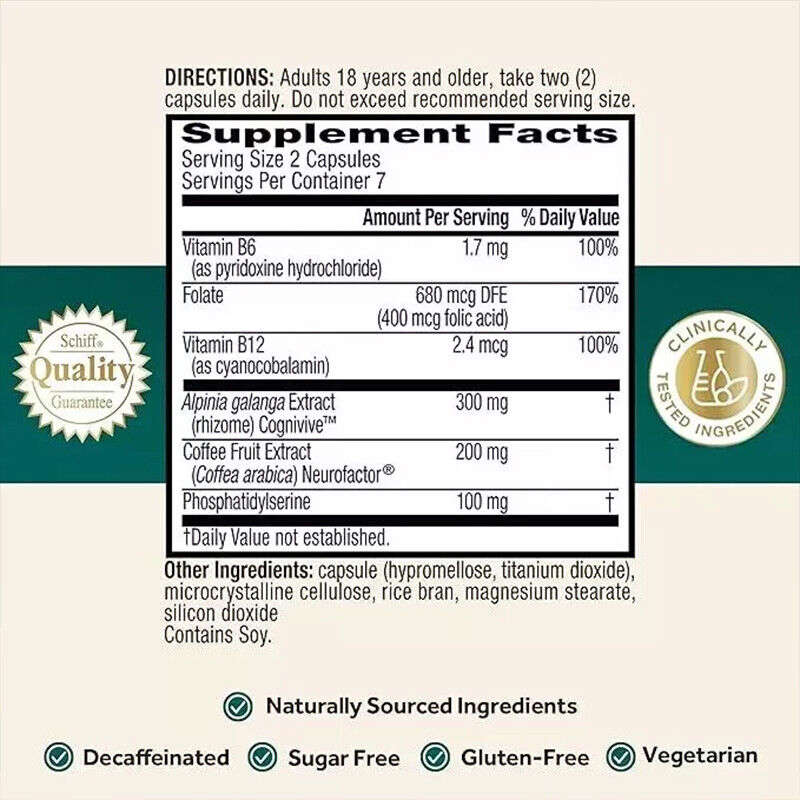 Neuriva Ultra Brain Health Supplement, 3-Pack, 60 Ct for Enhanced Mental Alertness and Memory Focus