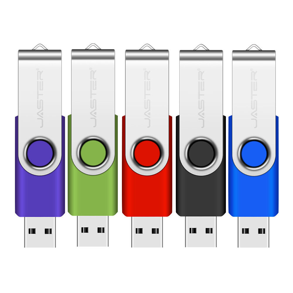 High-Capacity USB Flash Drives - 4GB to 128GB Options