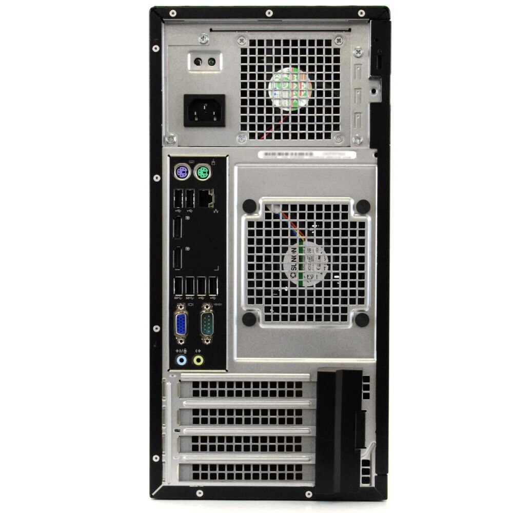 Dell Tower Desktop PC - Intel i7, 16GB RAM, 500GB SSD + 2TB HDD, WiFi, Windows 10 Pro