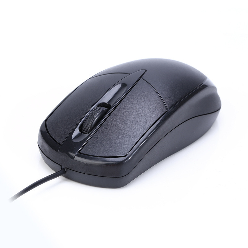High-Precision USB 2.0 Wired Optical Mouse with Scroll Wheel