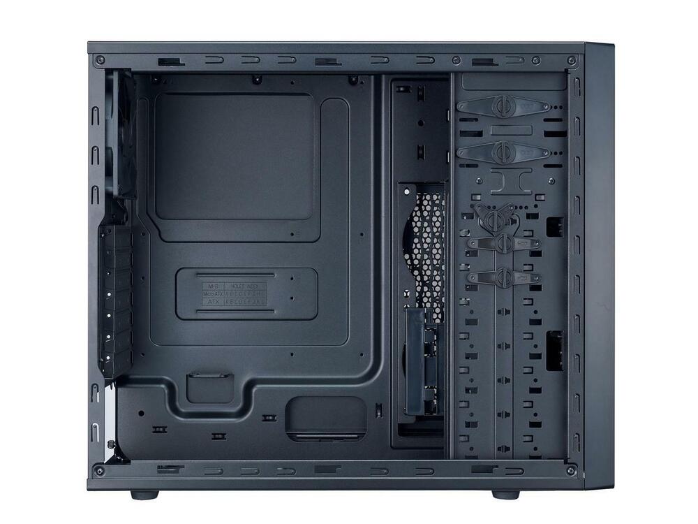 Cooler Master N400 ATX Tower - Minimalist Design with Front Mesh Ventilation