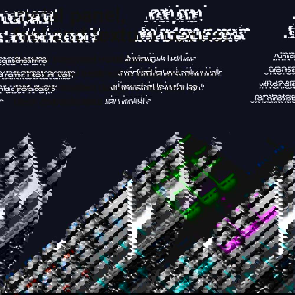 Altec Lansing ALGK8404 Wired Mechanical Gaming Keyboard with RGB Lighting