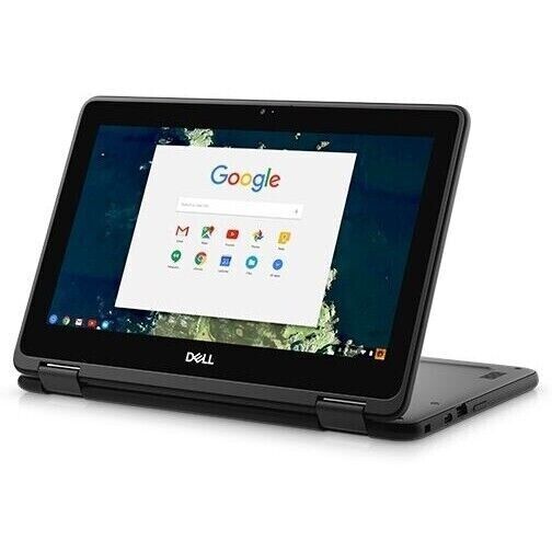 Dell 5190 2-in-1 Touchscreen Chromebook with 11.6" Display, 4GB RAM, 32GB SSD