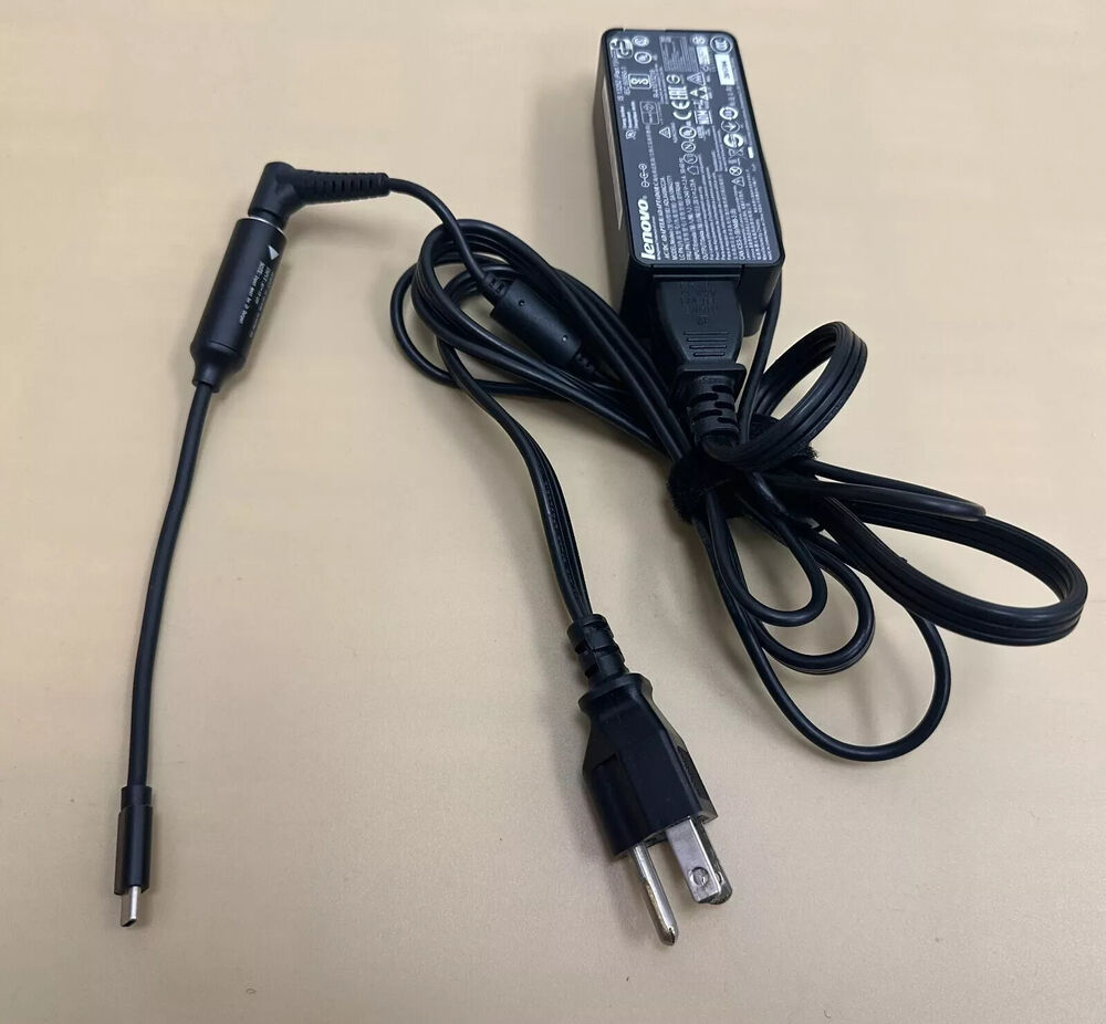 45W USB-C Charger for HP, Lenovo, Dell, Acer, Samsung Laptops