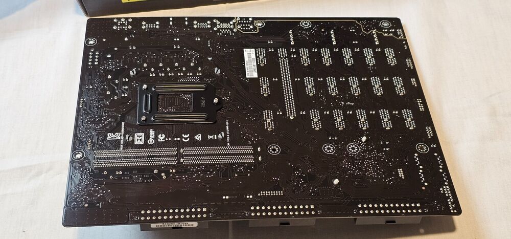 ASUS B250 Mining Expert Motherboard Bundle with Processor, Cooling Fan, and 4GB RAM
