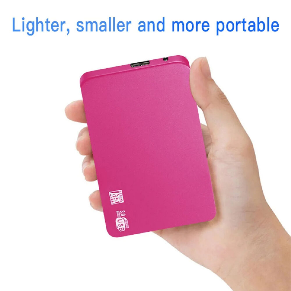 1/2/4TB High-Speed USB 3.0 External Hard Drive - Plug and Play Storage Solution
