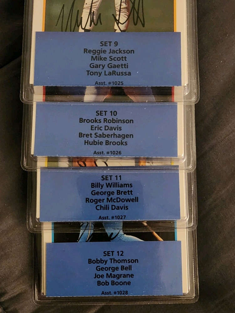 Topps Baseball Talk Sound Cards Complete Set 1-40 SEALED
