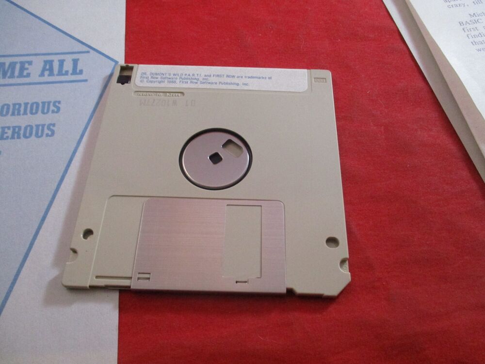 Dr. Dumont's Wild P.A.R.T.I. Apple Macintosh Game - Complete Edition