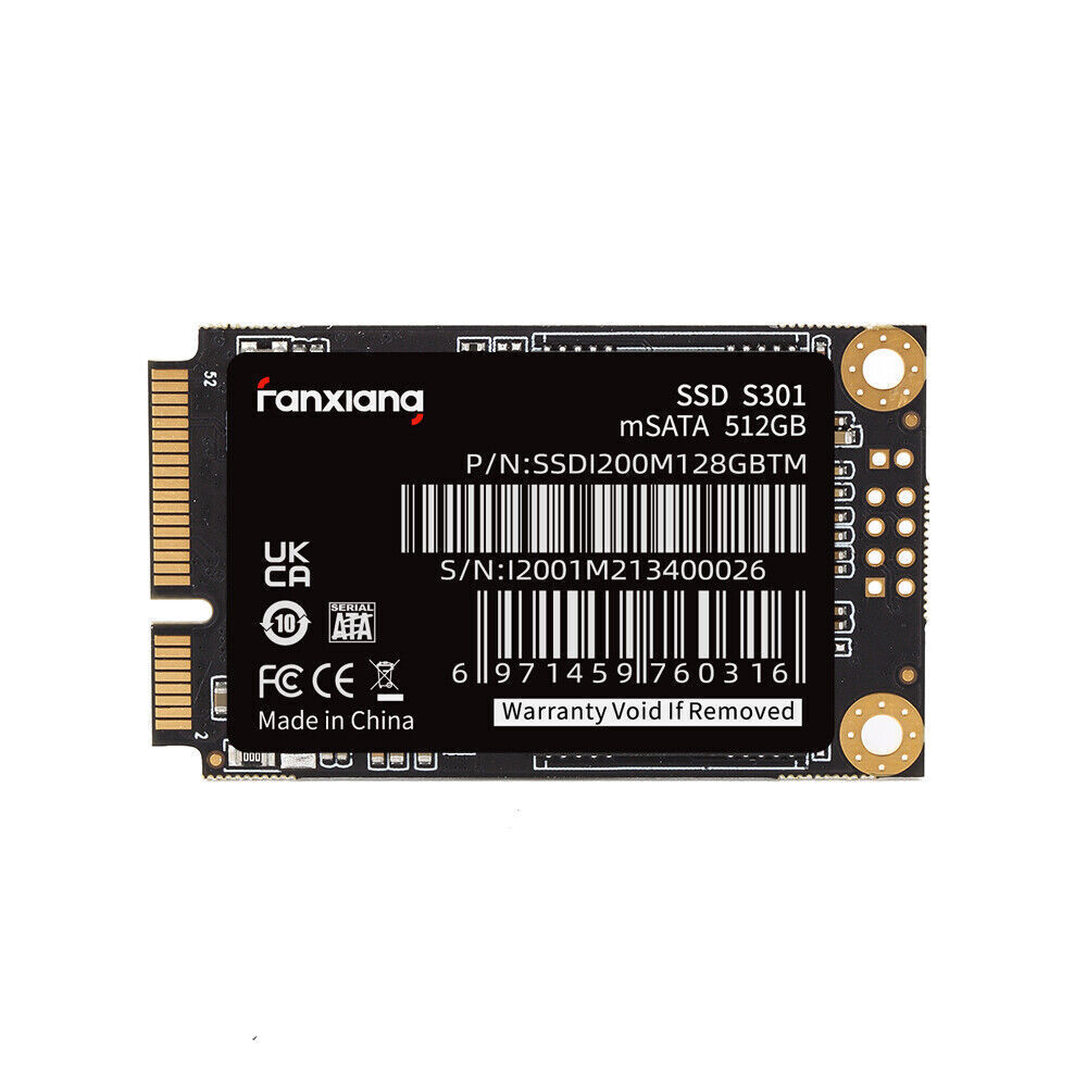 Fanxiang 2TB mSATA SSD - High-Speed Storage for PC/Laptop