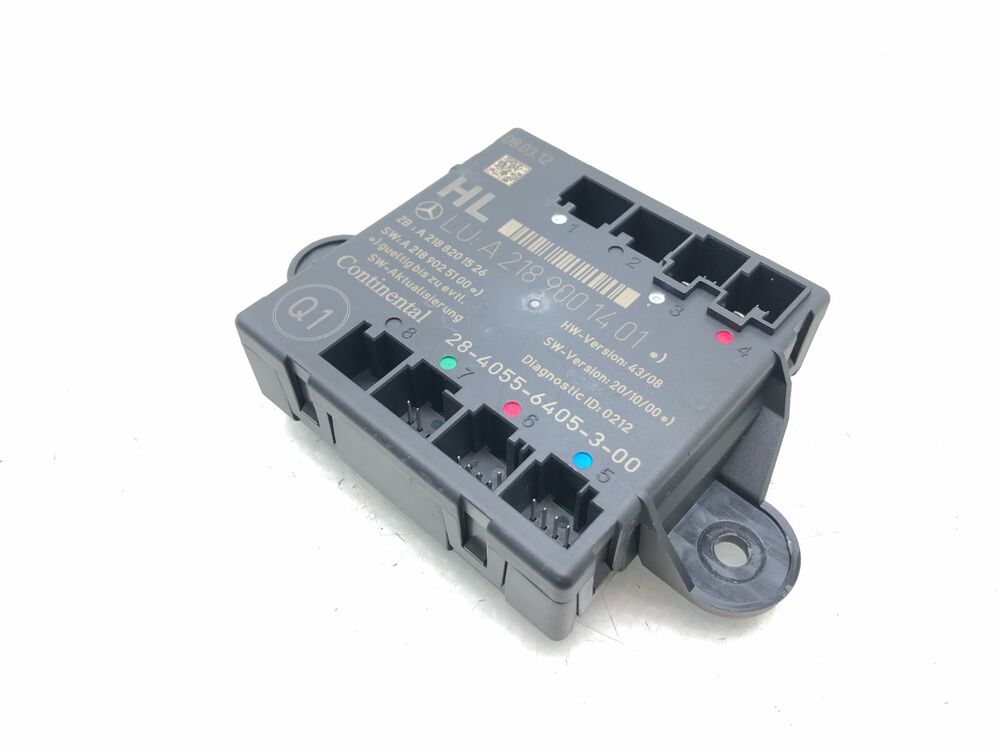 2012-2018 Mercedes CLS550 Left Driver Rear Door Control Module OEM