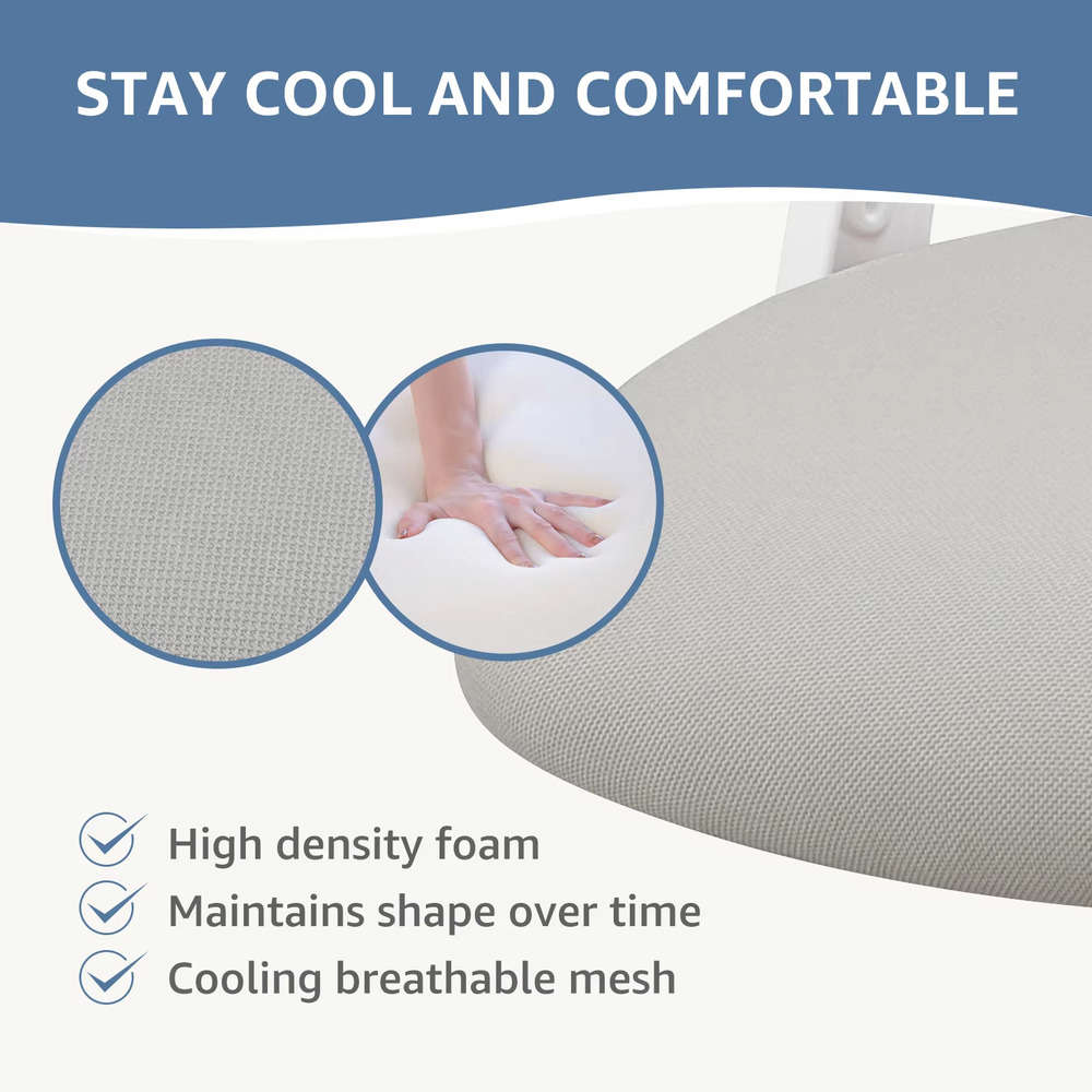 Ergonomic Mesh Office Chair with Flip-Up Arms and Adjustable Headrest