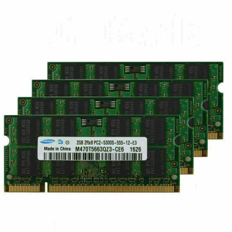 Samsung DDR2 667MHz 200Pin Laptop Memory RAM Upgrade