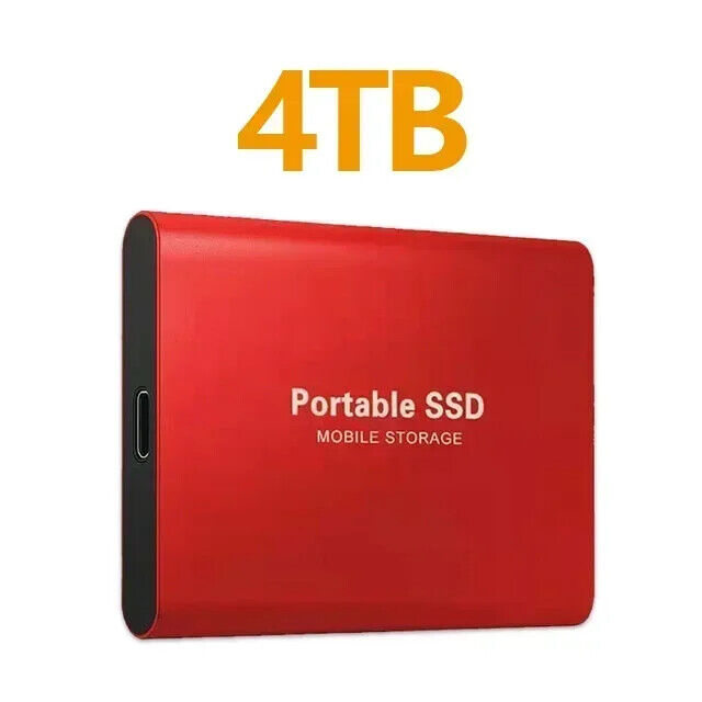 1TB High-Speed USB 3.1 Type-C External SSD