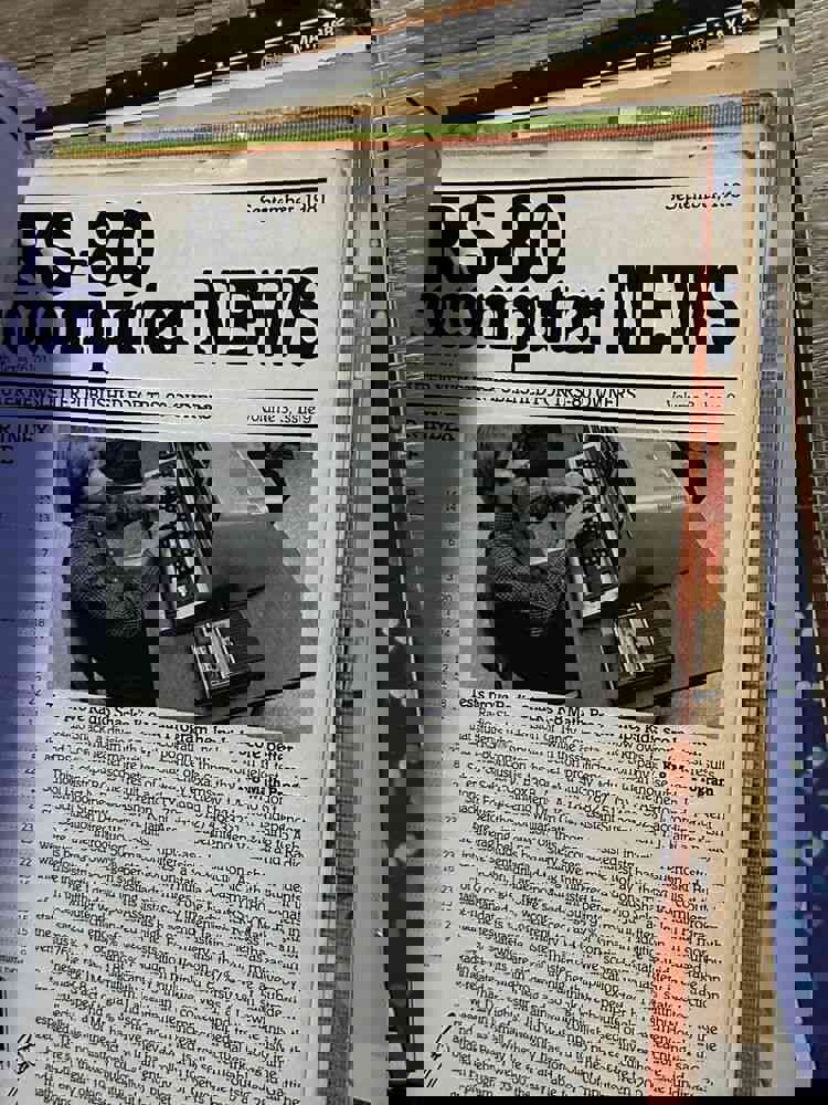 Vintage Micro Computer News Radio Shack Magazine Collection 1981-1984