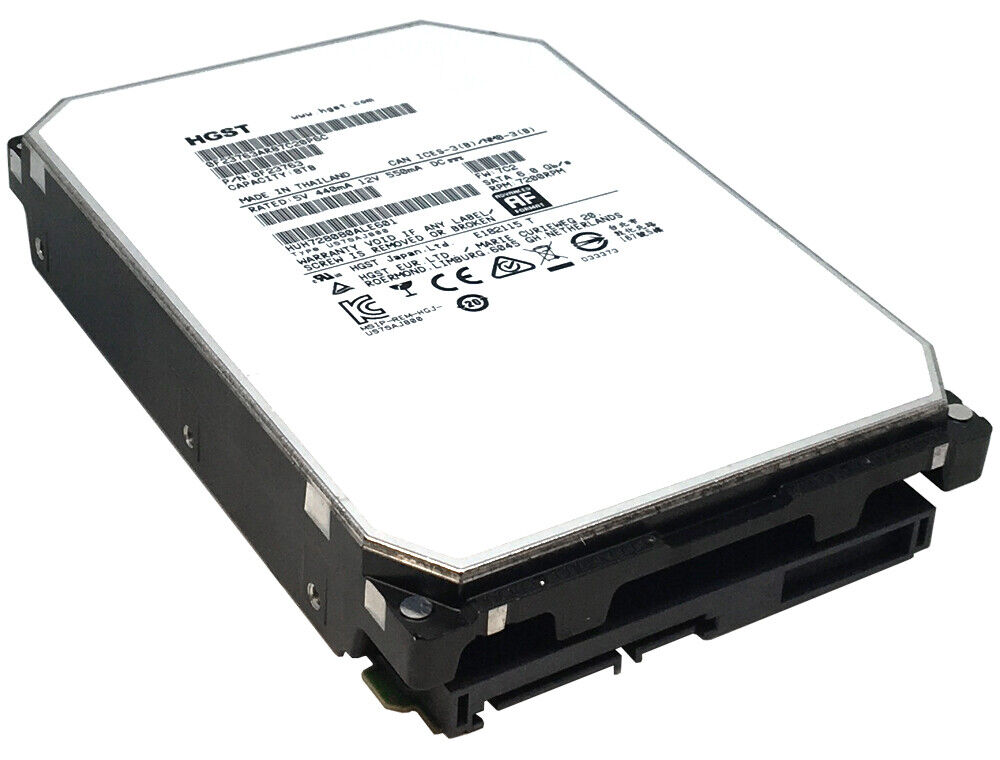 HGST Ultrastar HUH728080ALE601 8TB 7200RPM SATA 6Gb/s Hard Drive