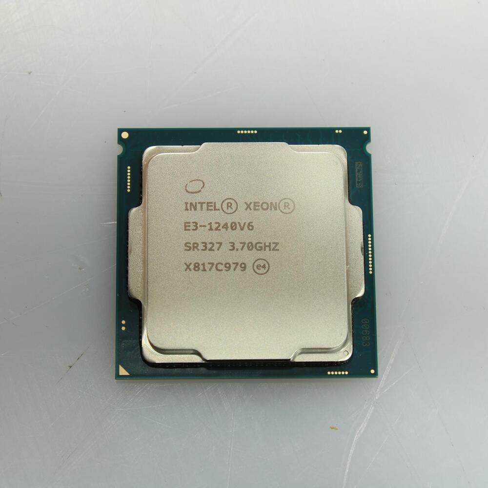Intel Xeon E3-1240 v6 4-Core 3.7 GHz Processor - SR327