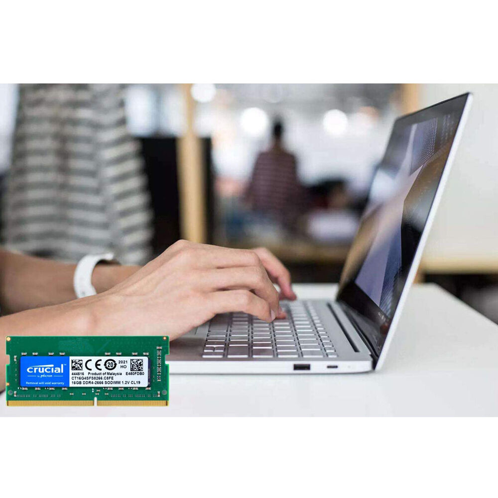 Crucial DDR4 16GB 2666MHz Notebook Memory Upgrade