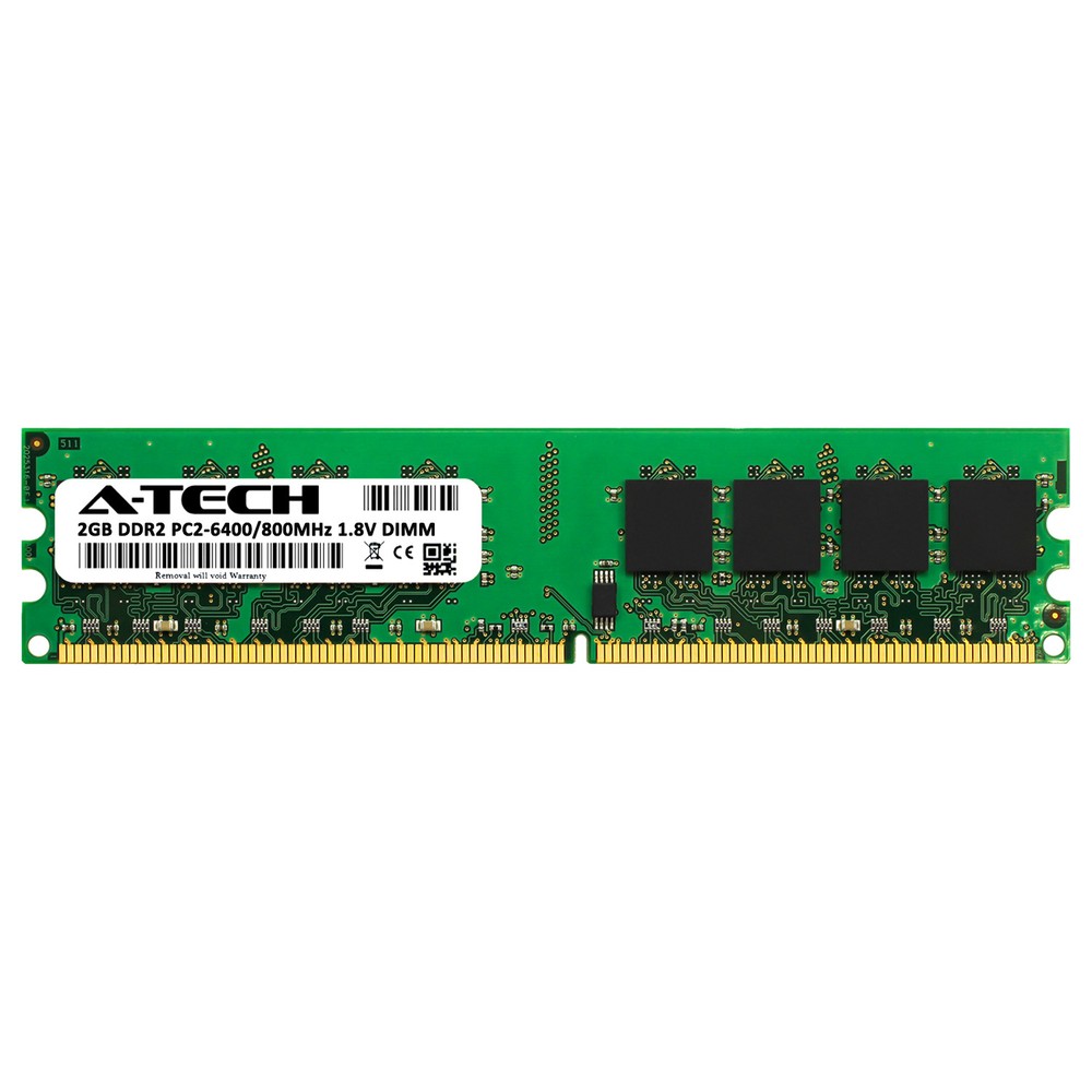 2GB DDR2 800MHz PC2-6400 Non-ECC DIMM RAM Memory Upgrade