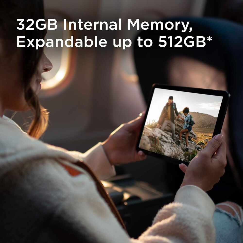 TCL Tab 10 5G Tablet with Wi-Fi and Cellular Connectivity - Prime Gray, 32GB Storage