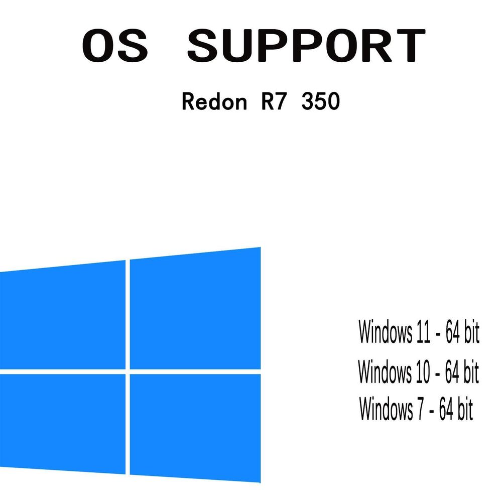 Xynsviu Radeon R7 350 4G Graphics Card - 6-VGA Output