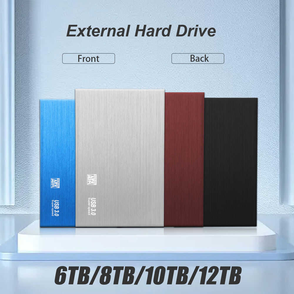 High-Speed Portable External HDD Hard Disk Drive