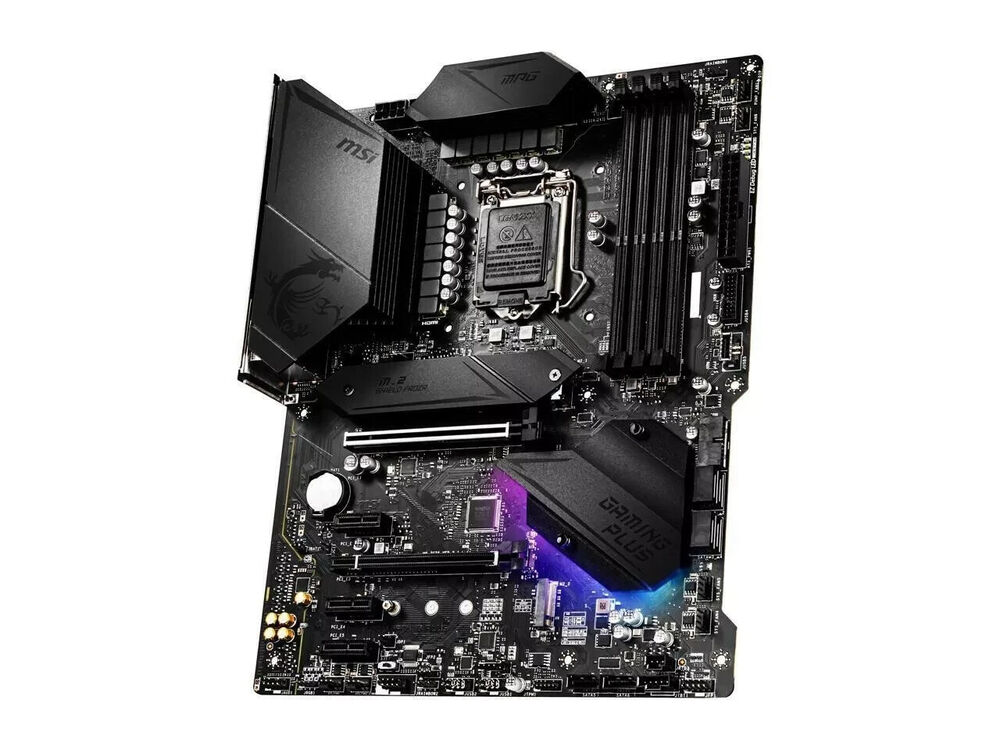 MSI MPG Z490 GAMING PLUS ATX Motherboard for Intel CPUs