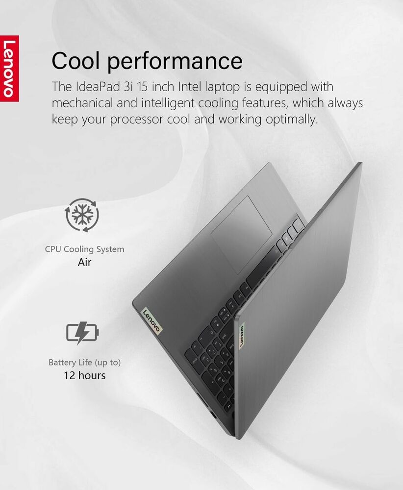 Lenovo IdeaPad 15.6" Touchscreen Laptop with Intel i3-1115G4, Up to 40GB RAM, 2TB SSD, Windows 11 Pro