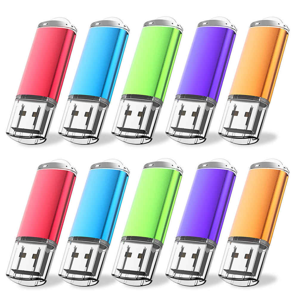 High-Capacity USB 2.0 Flash Drives - 2GB to 64GB Options