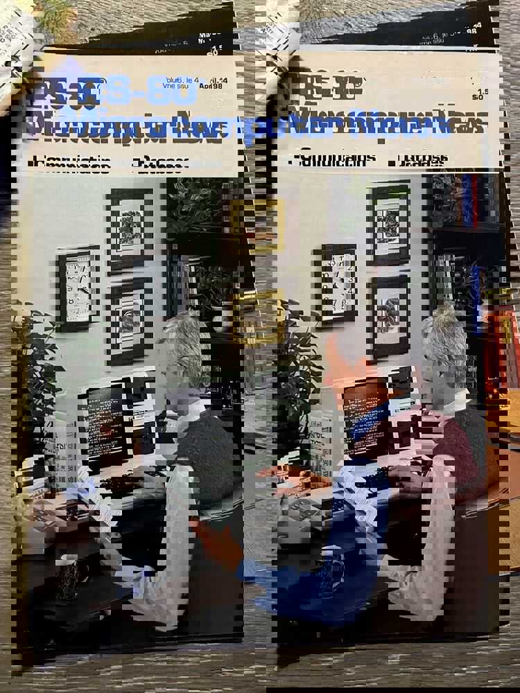 Vintage Micro Computer News Radio Shack Magazine Collection 1981-1984