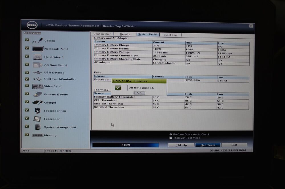 Dell Latitude 14 Rugged Extreme 7404 Laptop - i7-4650, 1.70GHz, Dual Core, 16GB RAM