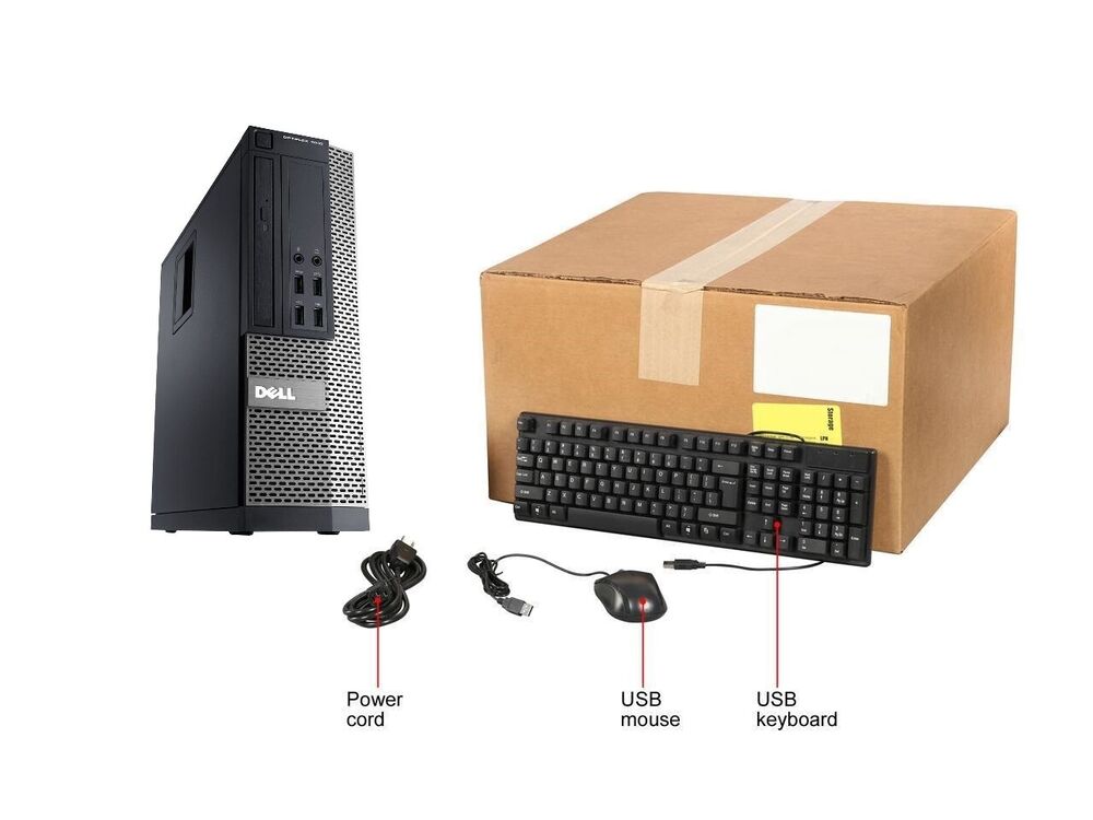 Dell Optiplex 7010 Business Desktop Computer with 16GB RAM, 2TB HDD, USB 3.0, Windows 10 Pro