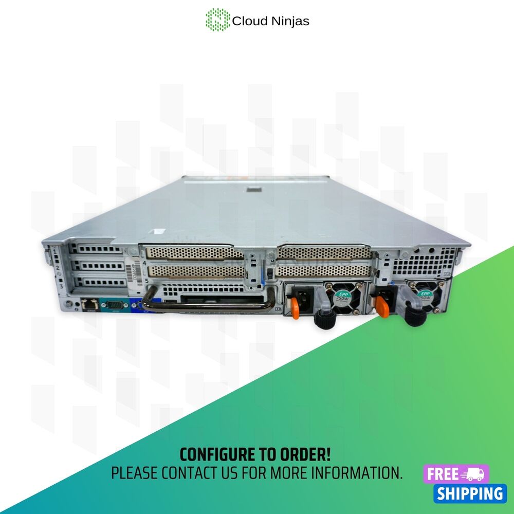 Dell PowerEdge R730 8 Bay SFF Server with Dual Xeon E5-2697V4, DDR4, SSD & H730