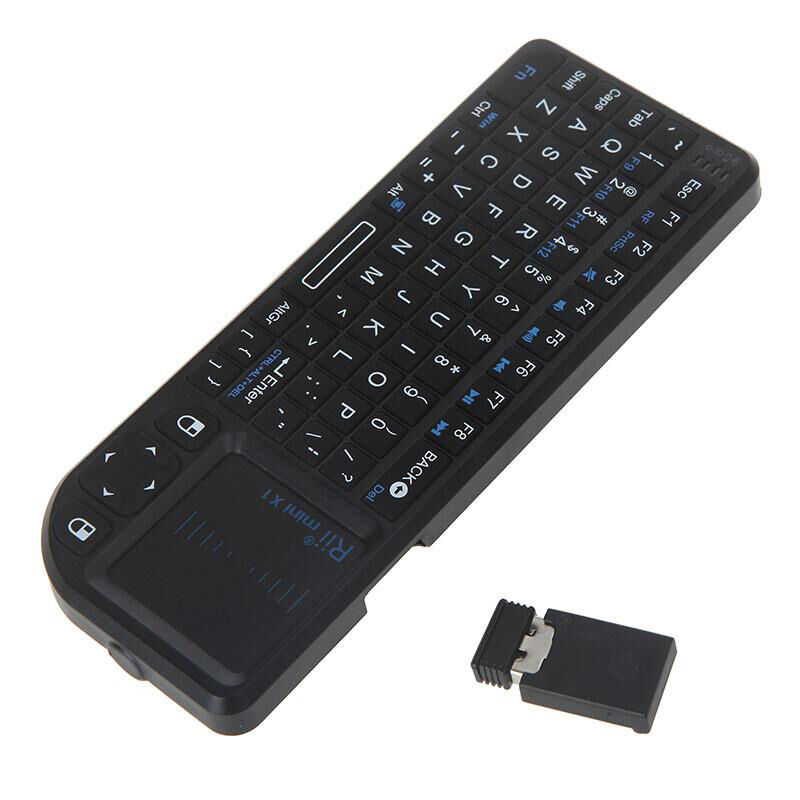 Rii X1 2.4Ghz Wireless Mini Keyboard for PC, Smart TV, and Raspberry Pi