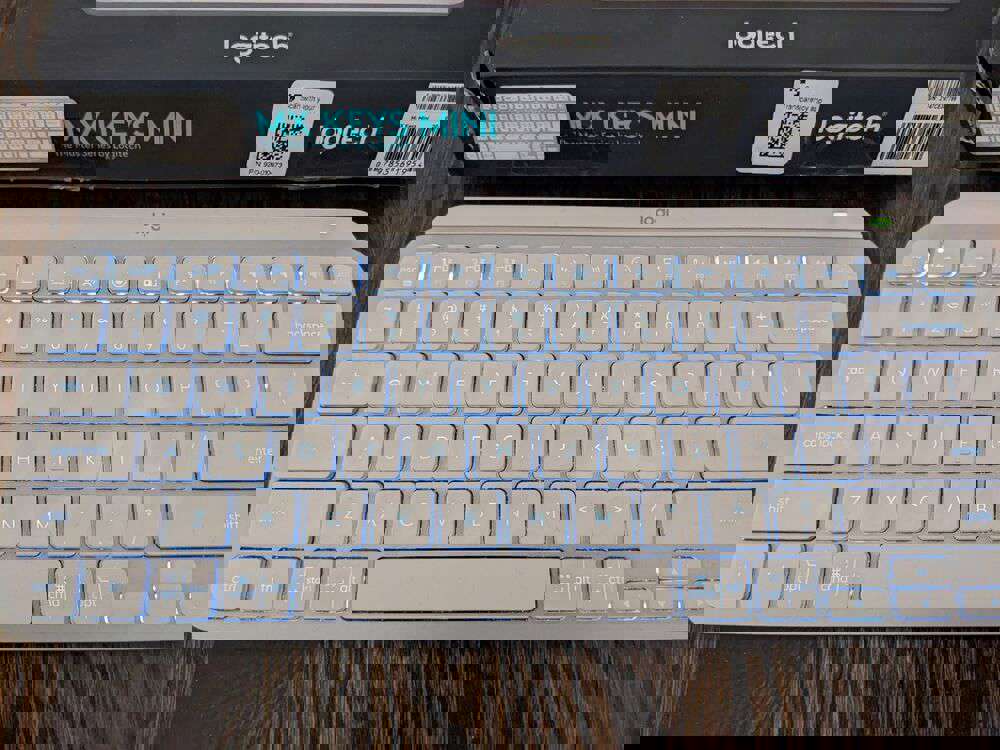 Logitech MX Keys Mini Wireless Keyboard - Compact & Stylish