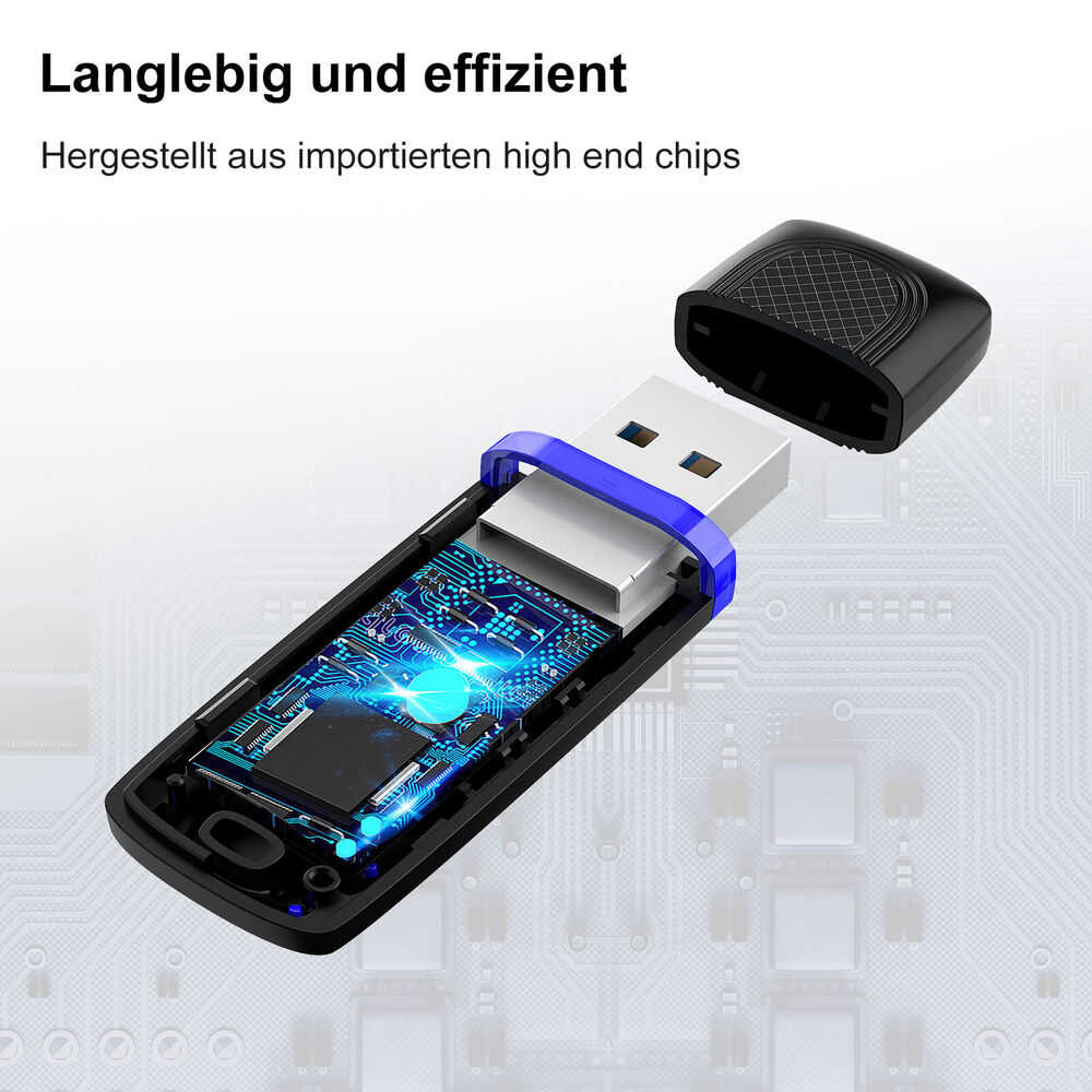 High-Speed USB 3.0 Flash Drives - 32GB, 64GB, 128GB Options