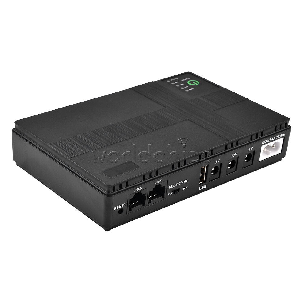 10400mAh Backup Power Supply for Routers and Devices
