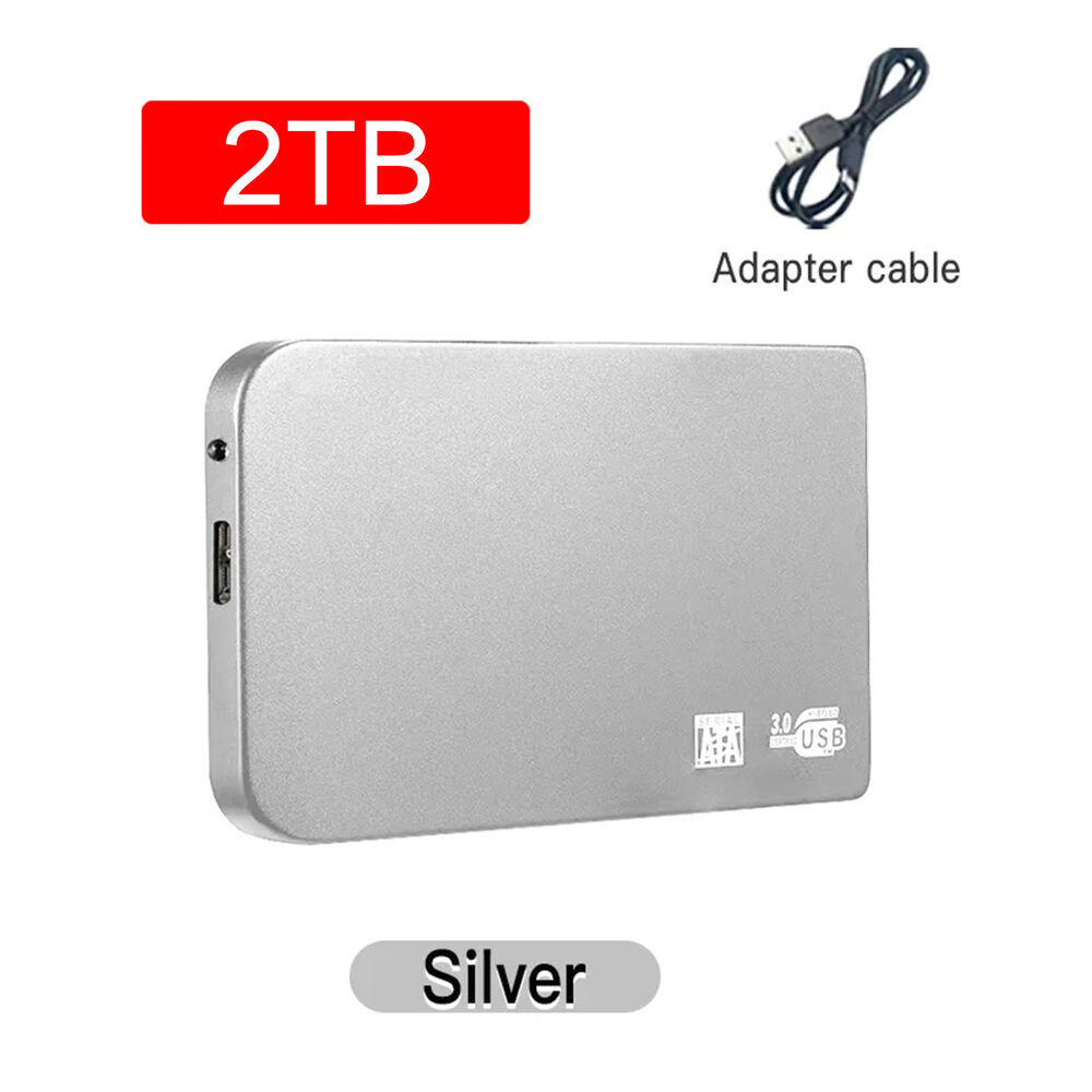 1/2/4TB High-Speed USB 3.0 External Hard Drive - Plug and Play Storage Solution